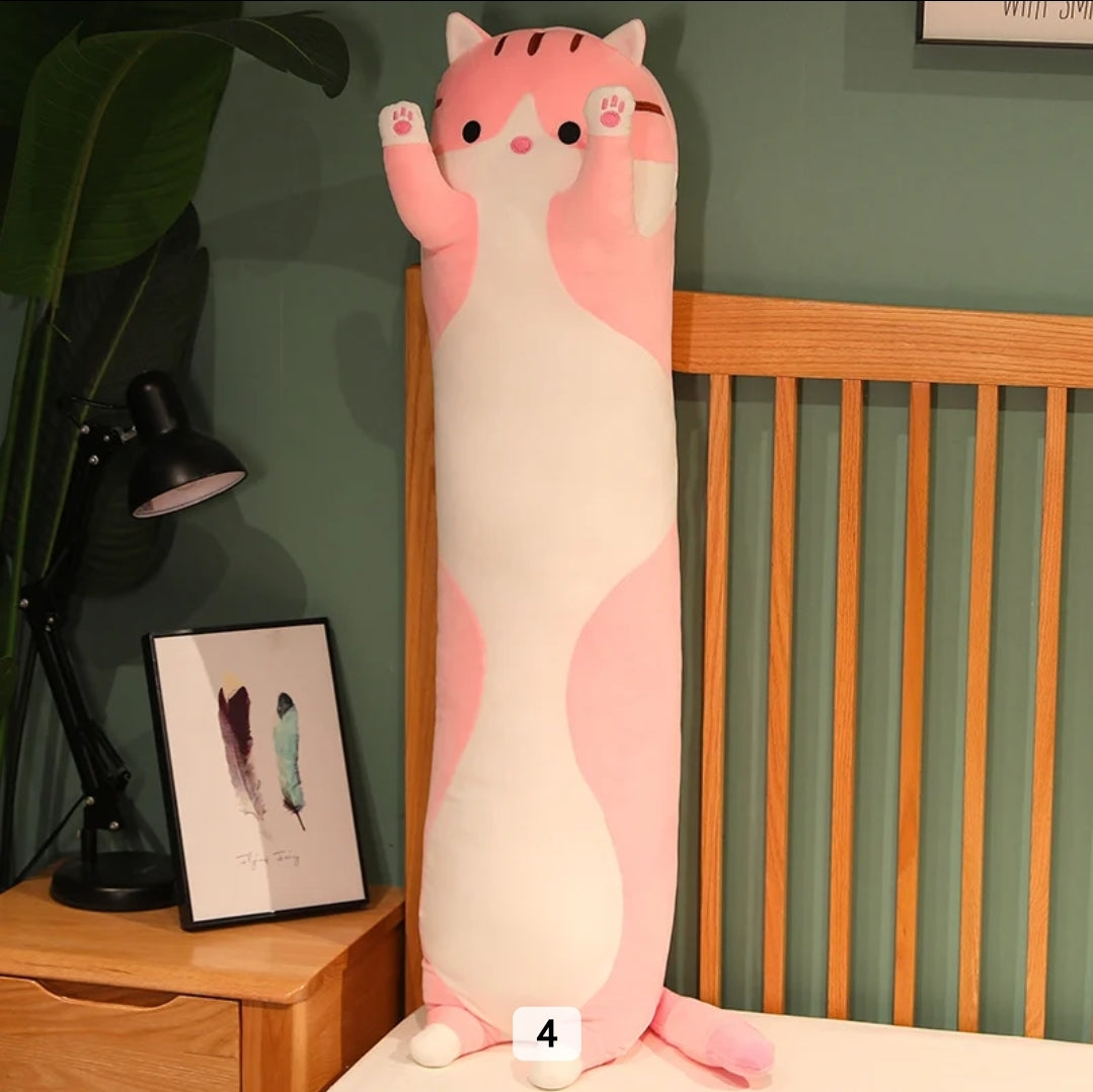 Large Long Body Cat Stuffed Plush