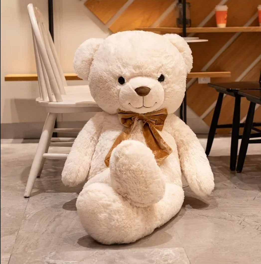 Large American Bear with Bowknot