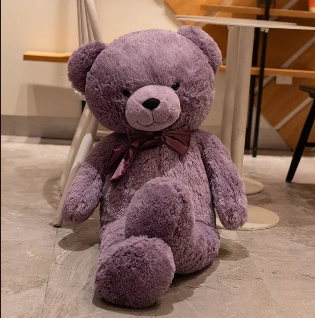 Large American Bear with Bowknot
