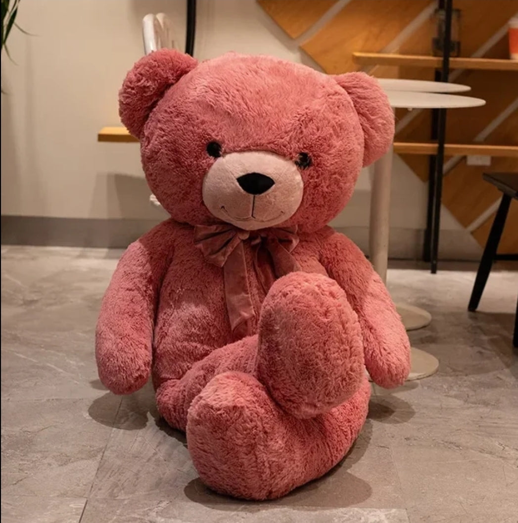 Large American Bear with Bowknot