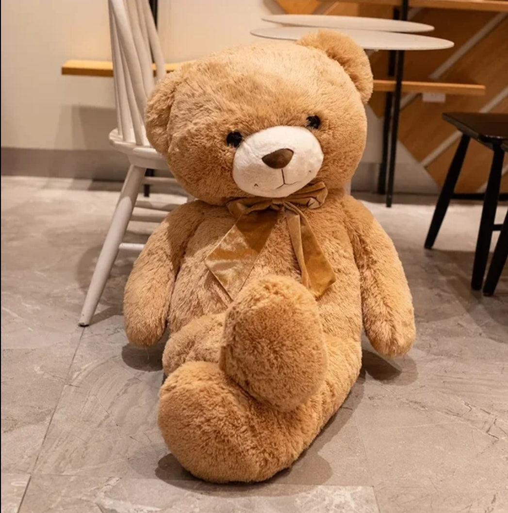 Large American Bear with Bowknot