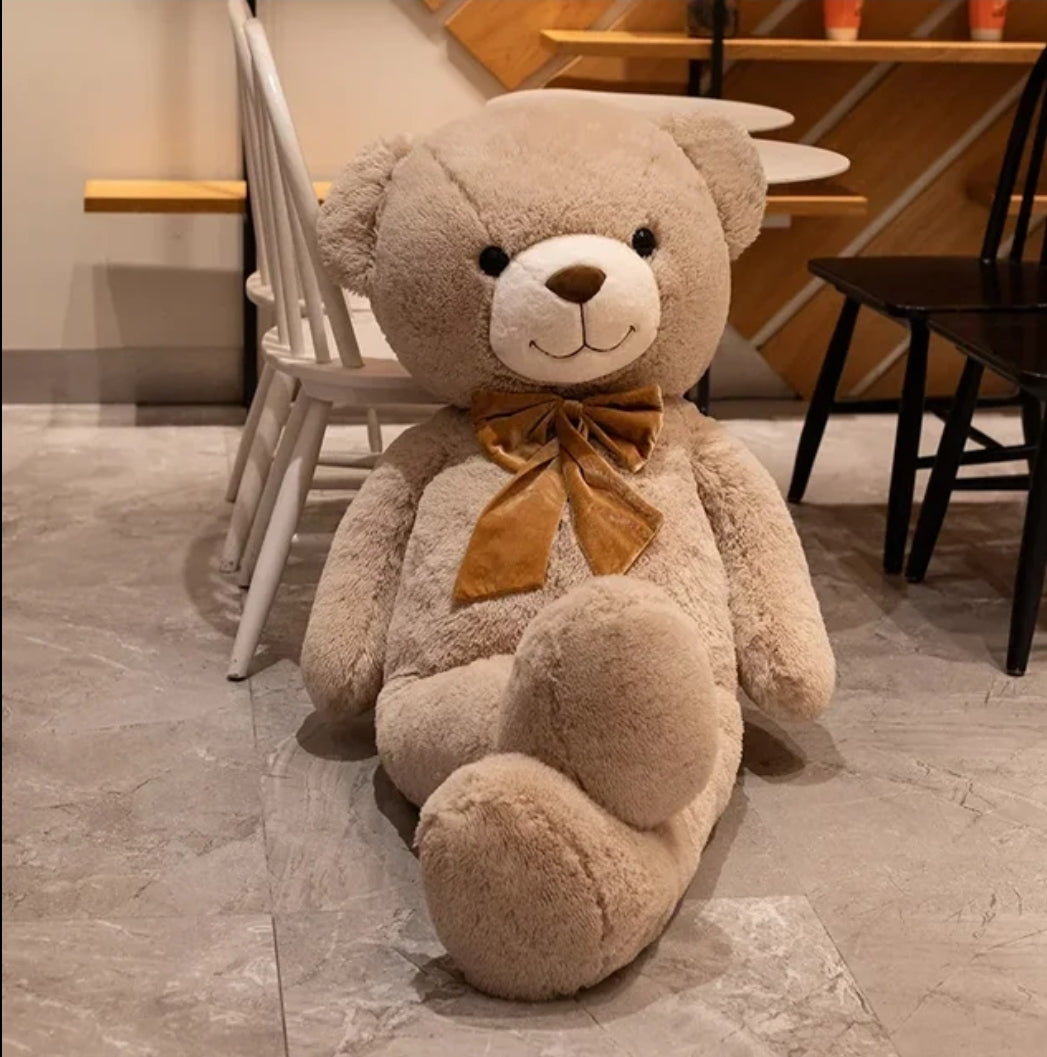 Large American Bear with Bowknot