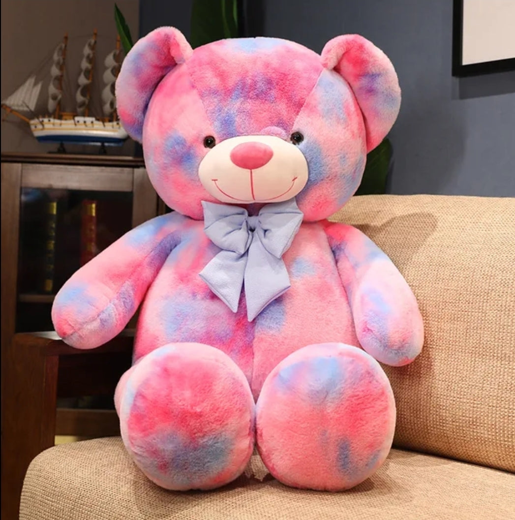 Large Colourful Teddy Bear