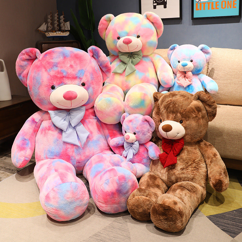 Large Colourful Teddy Bear