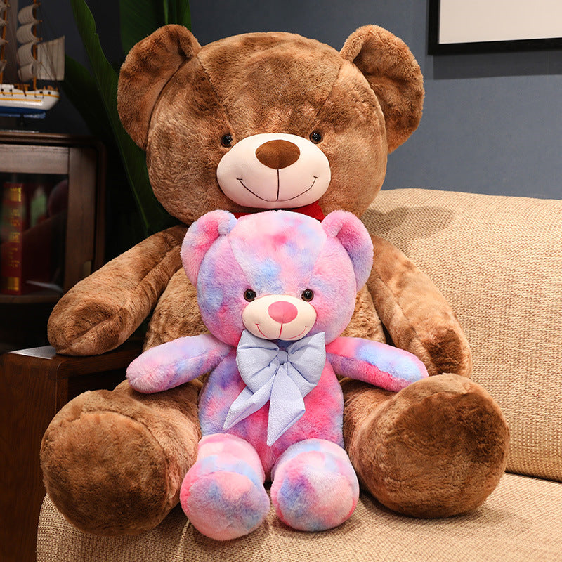 Large Colourful Teddy Bear