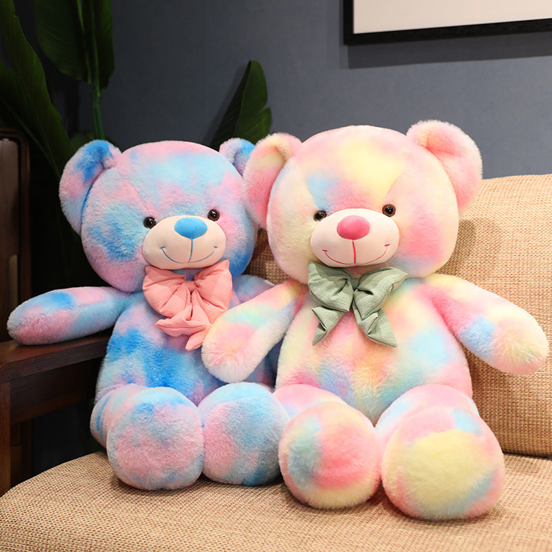 Large Colourful Teddy Bear