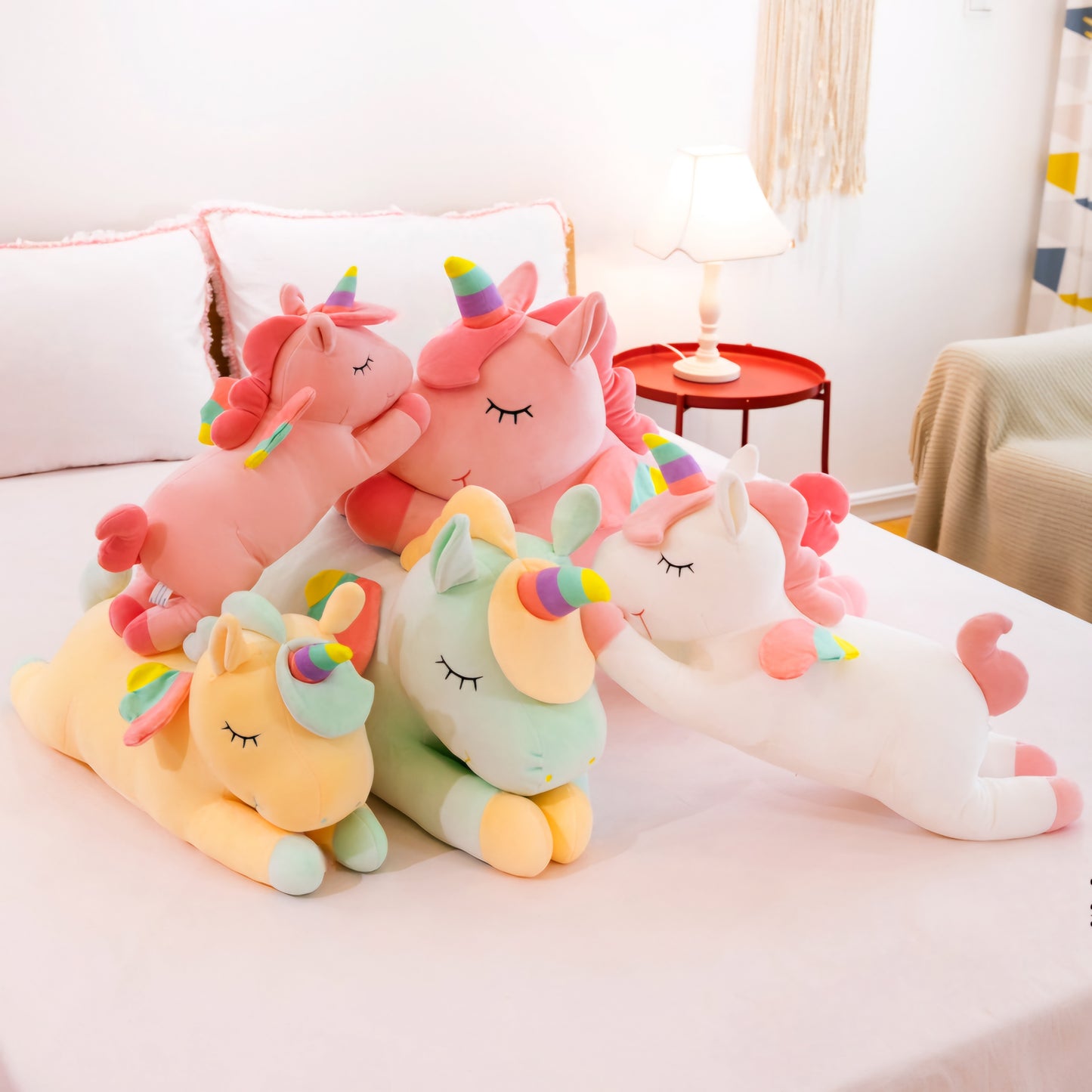 Large Stuffed Kawaii Unicorn