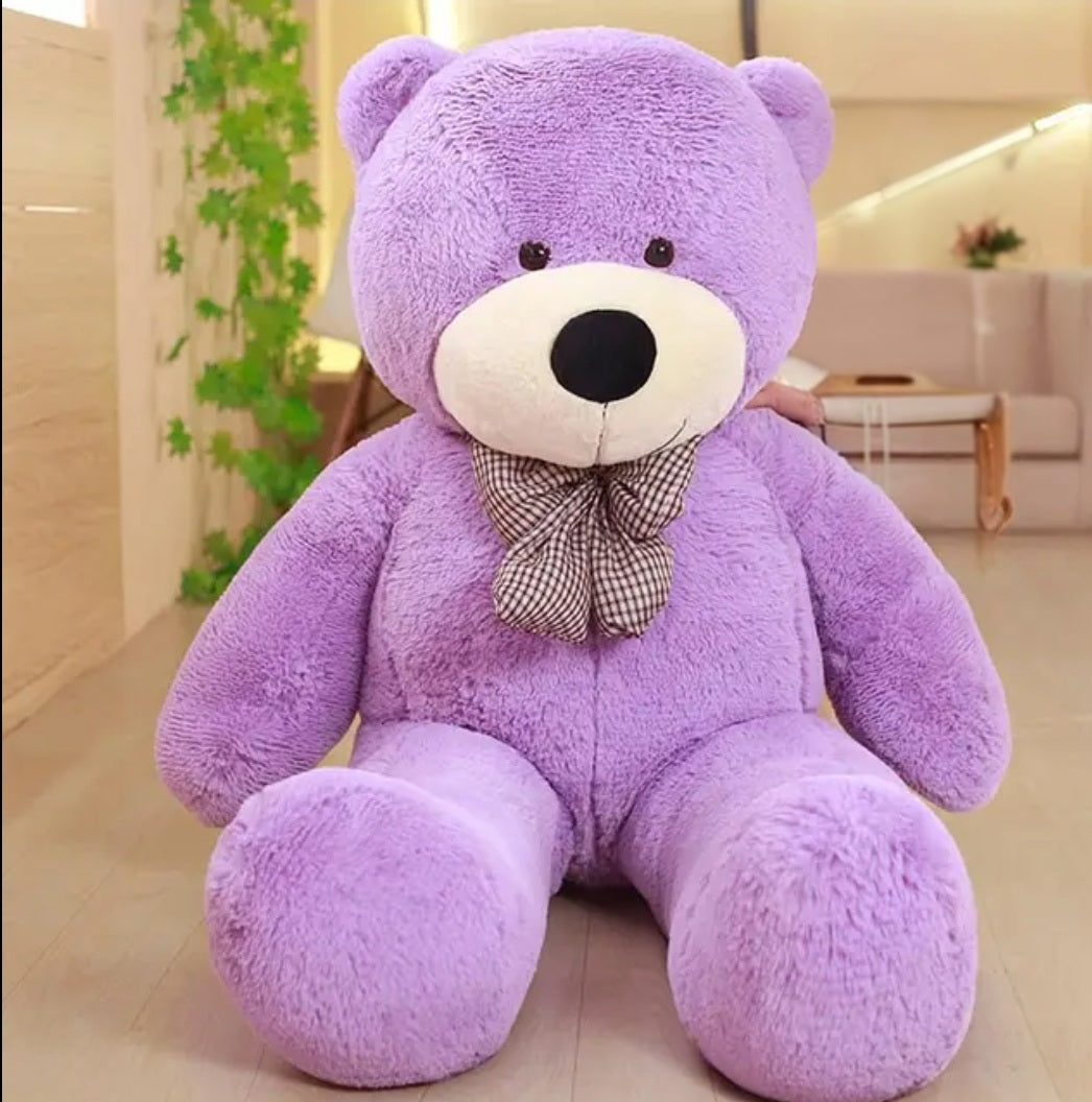 Large Stuffed Teddy Bear (with Bow Tie)