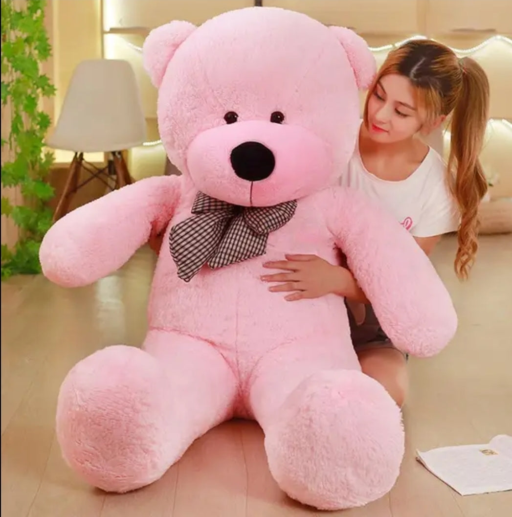 Large Stuffed Teddy Bear (with Bow Tie)