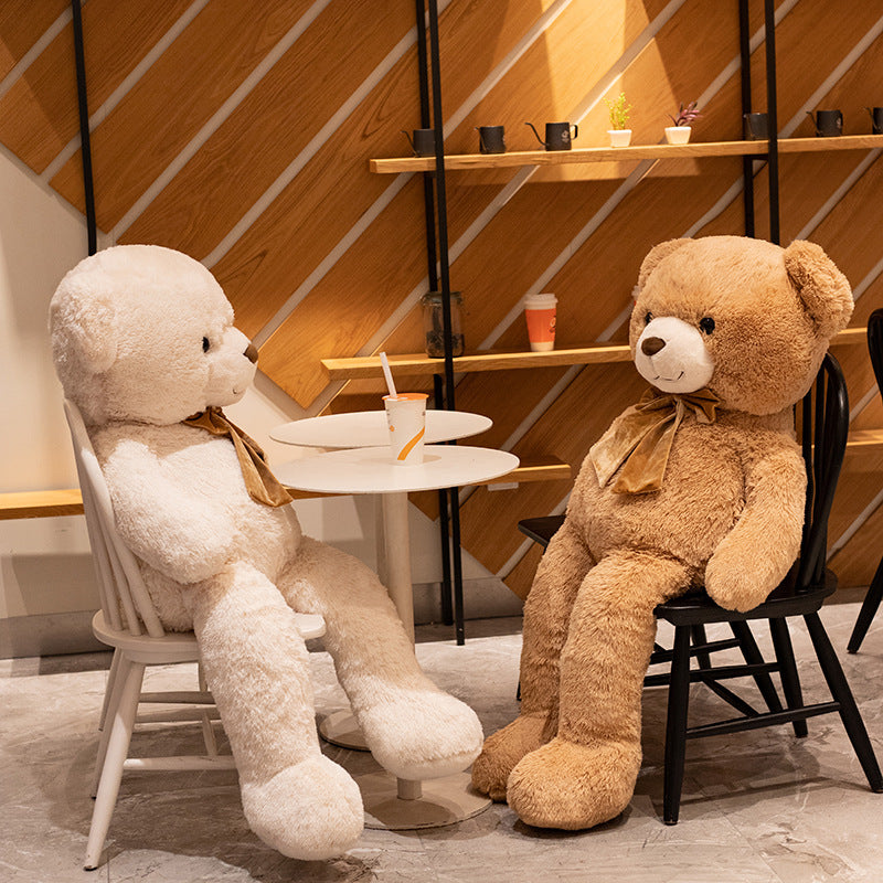 Large American Bear with Bowknot