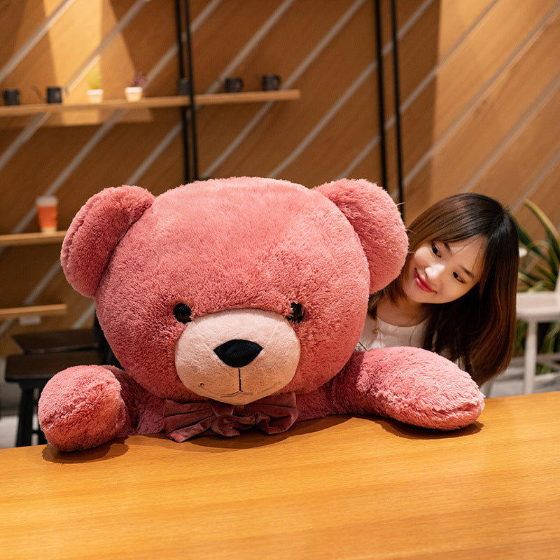 Large American Bear with Bowknot