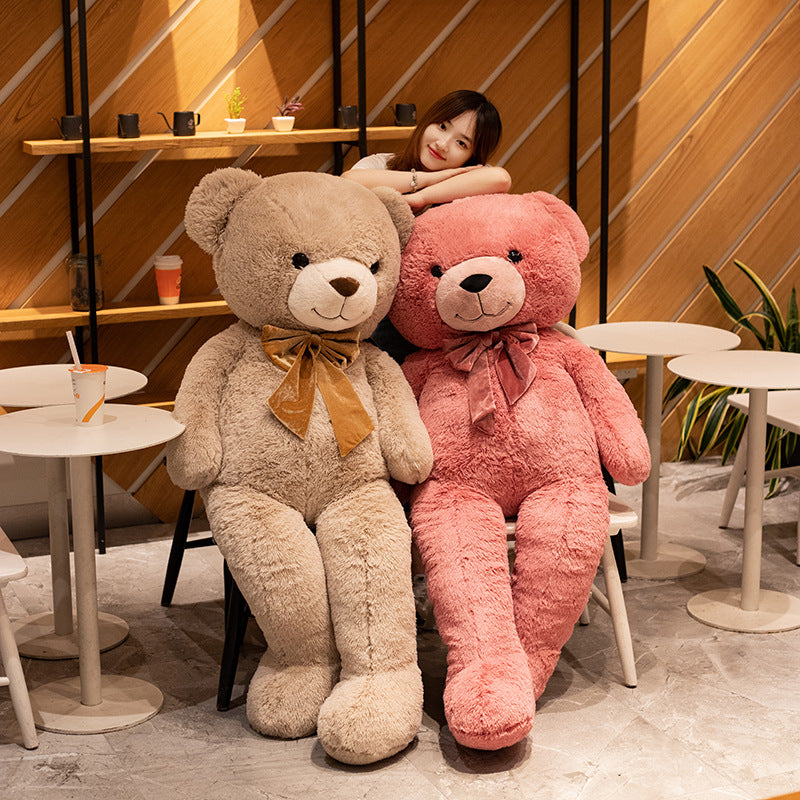 Large American Bear with Bowknot
