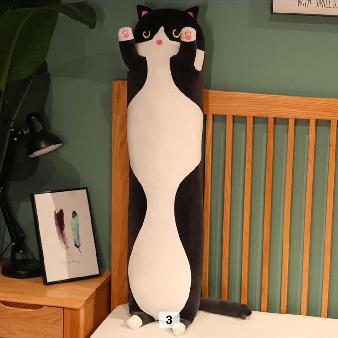 Large Long Body Cat Stuffed Plush