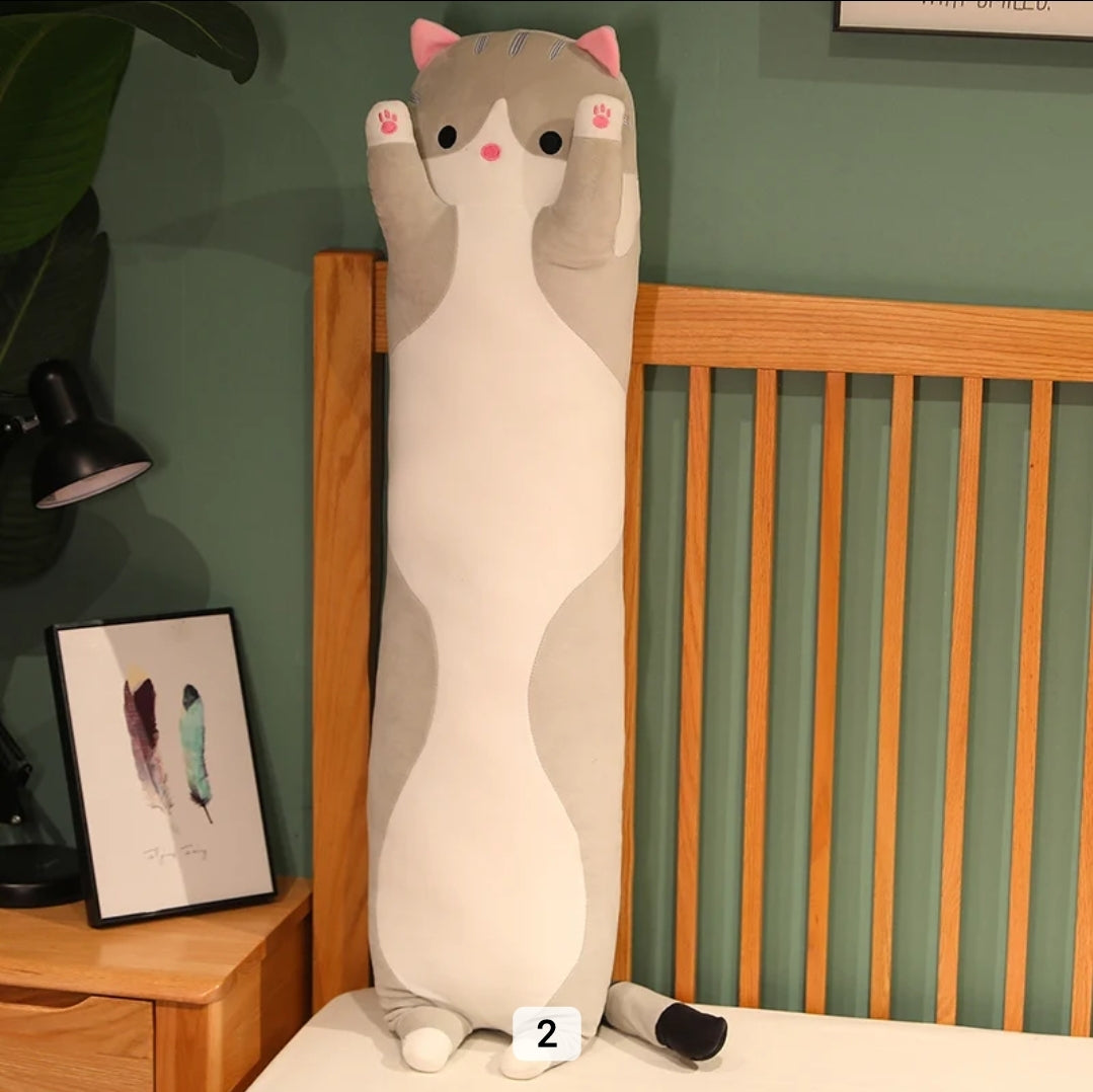 Large Long Body Cat Stuffed Plush