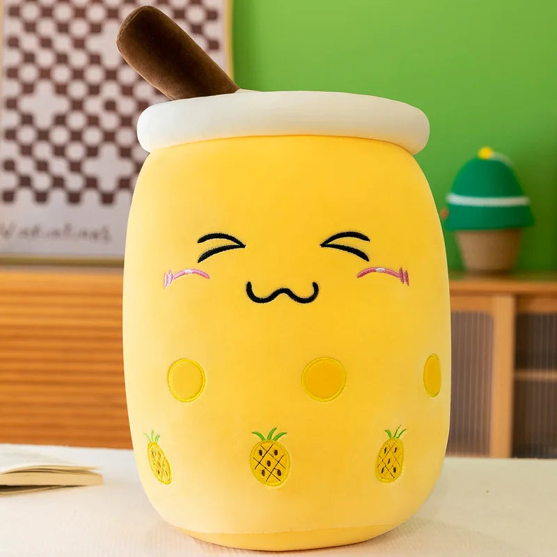 Bubble Tea Squishy Milk Tea Boba Pillow