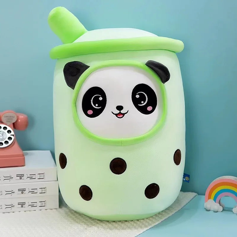 Bubble Tea Squishy Milk Tea Boba Pillow