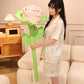40CM 110CM Simulation Rose Plush Plants