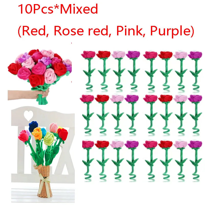 10 Piece Rose Home Decoration