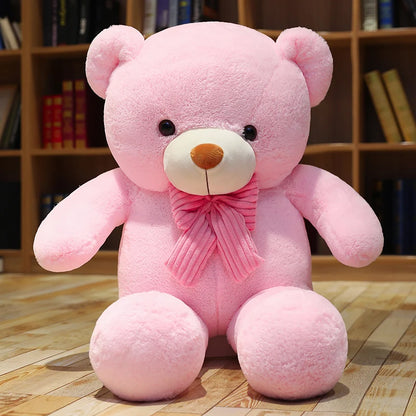 New Large Size Blue Teddy Bear Plush Toy