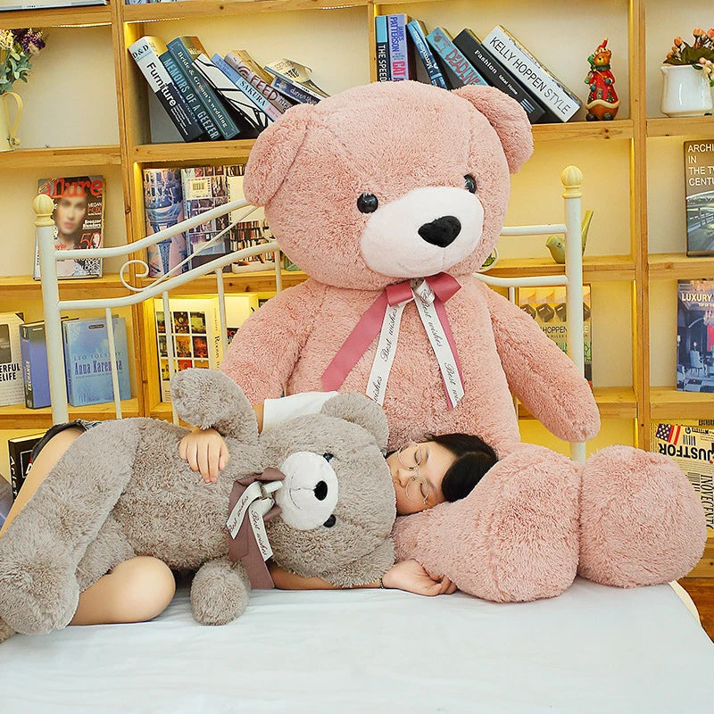 80/100CM Large Plush Bear Toy