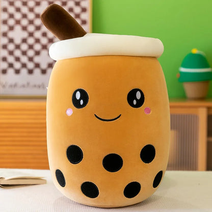 Bubble Tea Squishy Milk Tea Boba Pillow