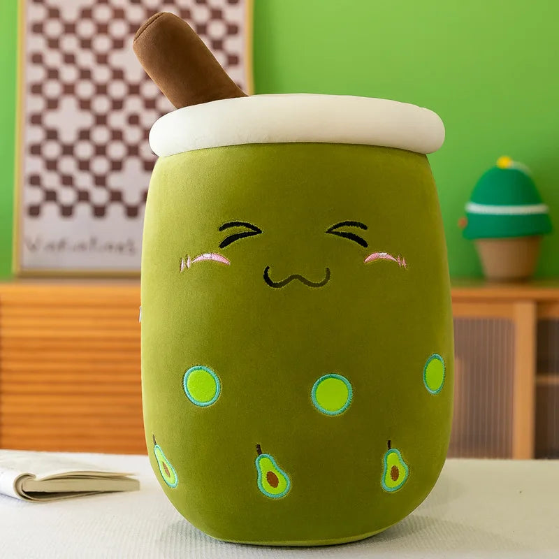 Bubble Tea Squishy Milk Tea Boba Pillow