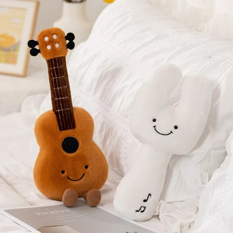 A Soft and Cozy Violin Musical Instrument Doll
