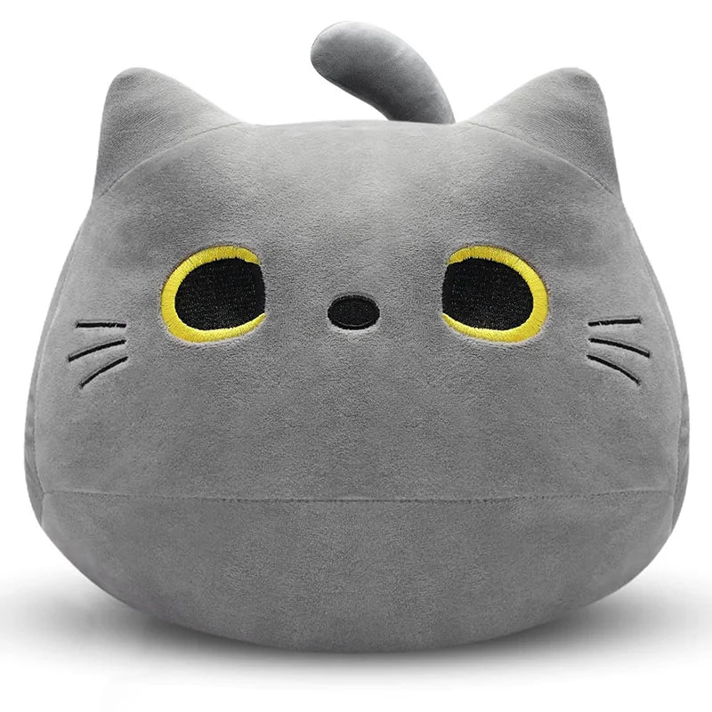 10/30CM Cute White Black Cat Plush Toys