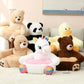 Cartoon Animal Children's Sofa Chair Plush Toy