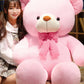 New Large Size Blue Teddy Bear Plush Toy