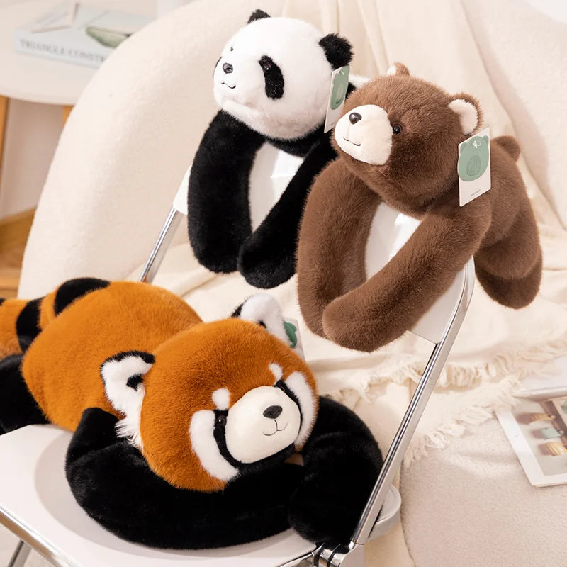 65CM Stuffed Weighted Long Arm Soft Lazy Fluffy Plush Decompression Pillow