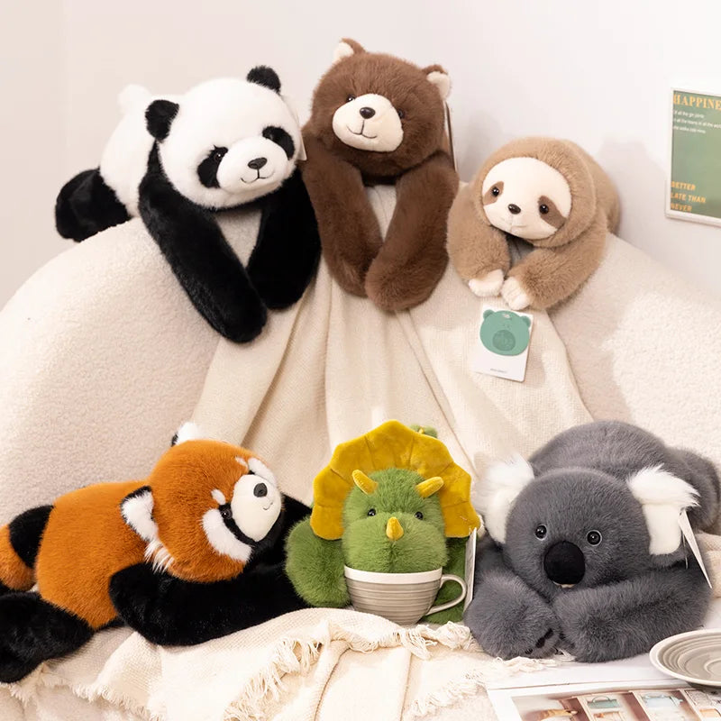 65CM Stuffed Weighted Long Arm Soft Lazy Fluffy Plush Decompression Pillow
