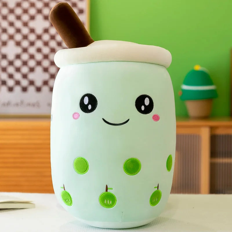 Bubble Tea Squishy Milk Tea Boba Pillow