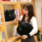 10/30CM Cute White Black Cat Plush Toys