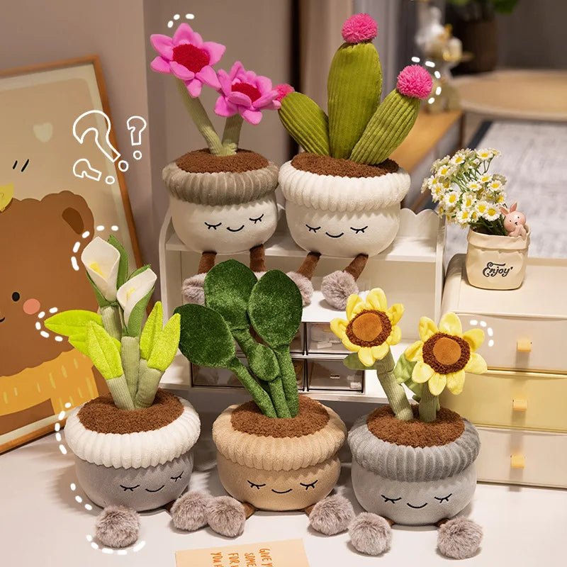 30cm Artificial Flower Plush Toy