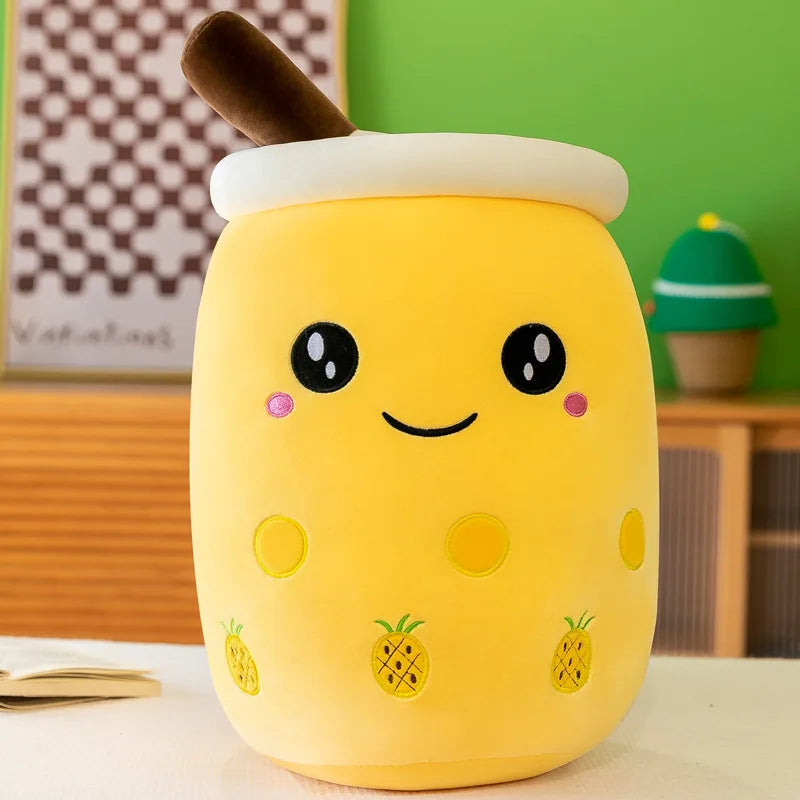 Bubble Tea Squishy Milk Tea Boba Pillow
