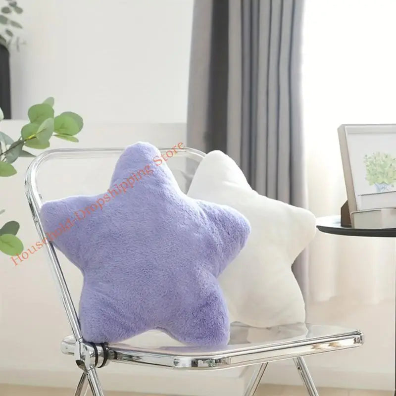 New Multi Use Plush Star Pillow