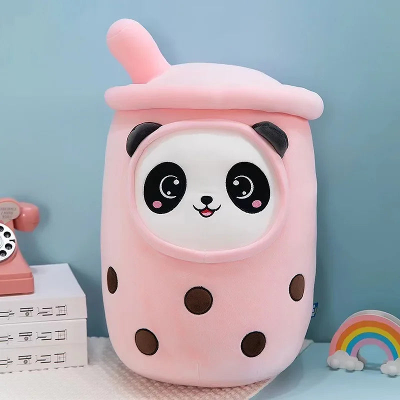 Bubble Tea Squishy Milk Tea Boba Pillow