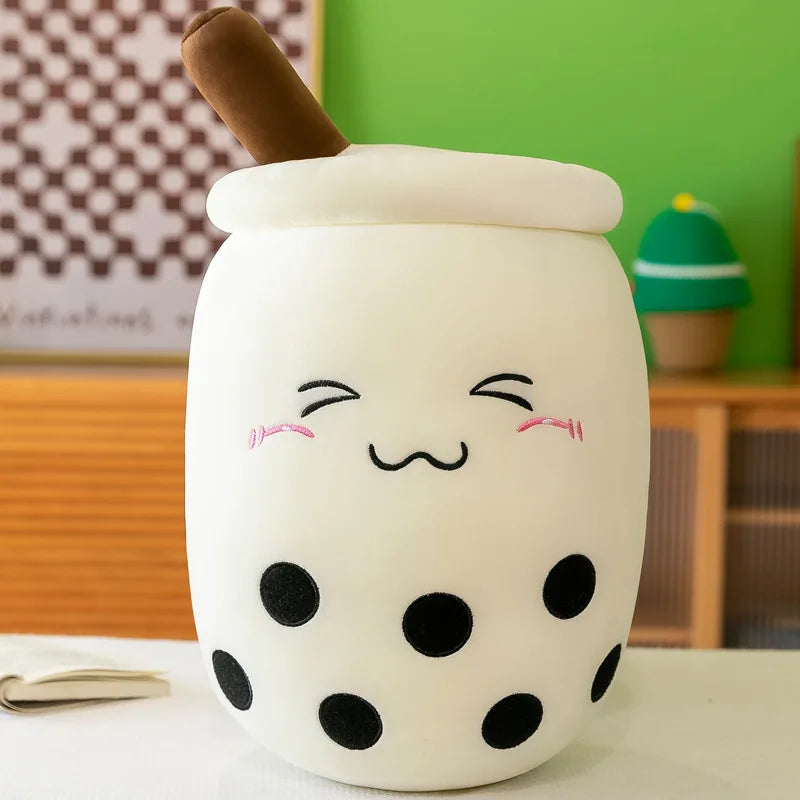 Bubble Tea Squishy Milk Tea Boba Pillow