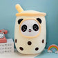 Bubble Tea Squishy Milk Tea Boba Pillow