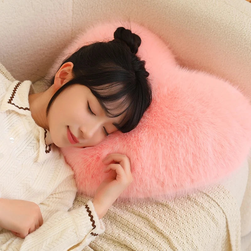 Sweet Love Heart Shaped Plush Pillow