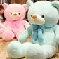 New Large Size Blue Teddy Bear Plush Toy