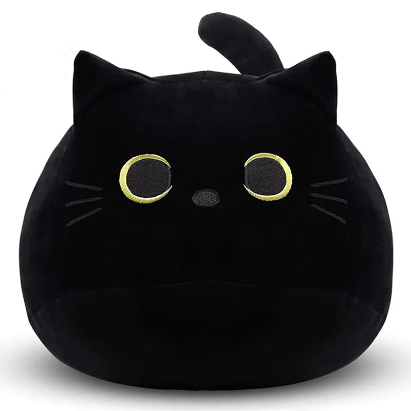 10/30CM Cute White Black Cat Plush Toys