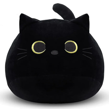 10/30CM Cute White Black Cat Plush Toys