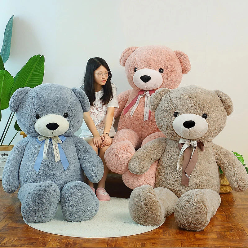 80/100CM Large Plush Bear Toy