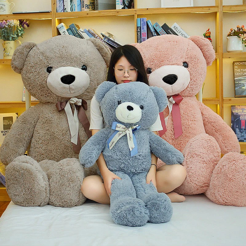 80/100CM Large Plush Bear Toy