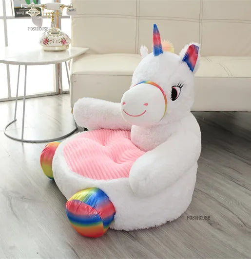 Cartoon Animal Children's Sofa Chair Plush Toy