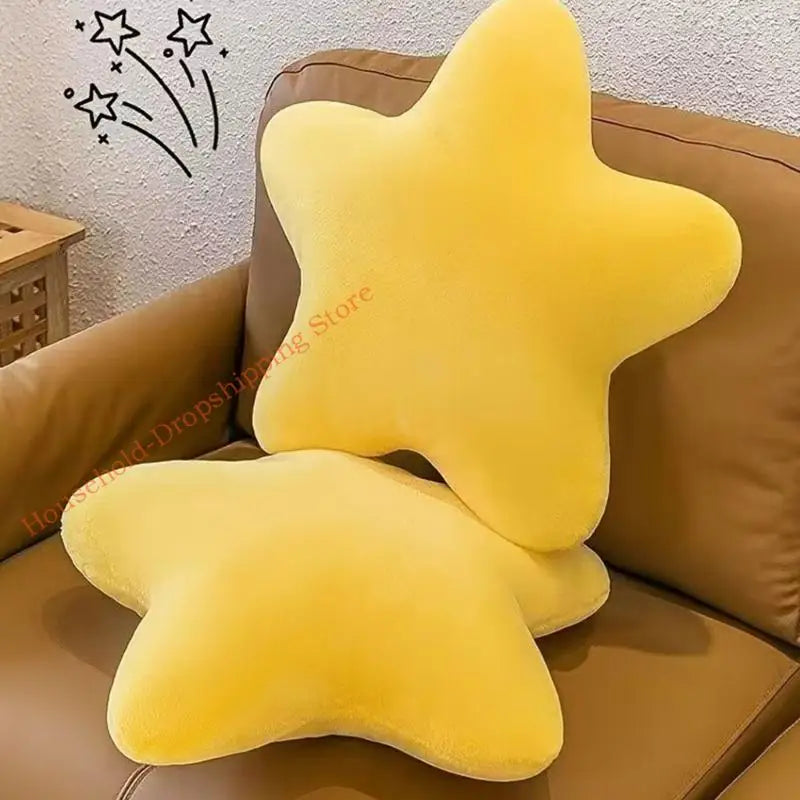 New Multi Use Plush Star Pillow