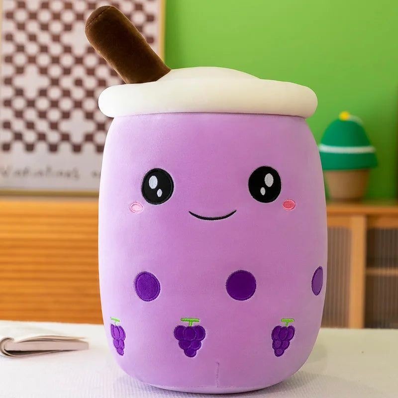 Bubble Tea Squishy Milk Tea Boba Pillow