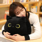 10/30CM Cute White Black Cat Plush Toys